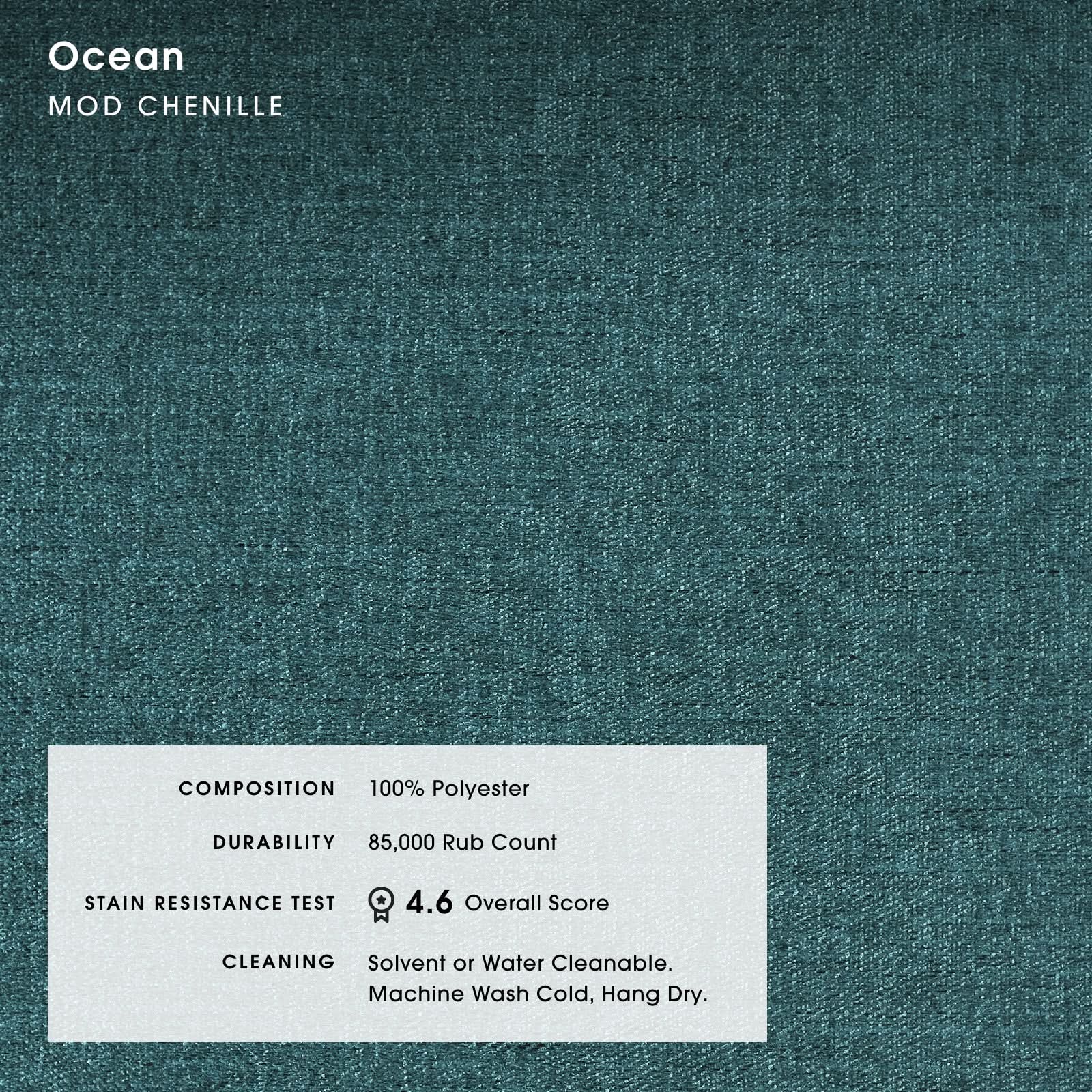 Modular Bondi Latte 3-Seater U-Sectional in Ocean | Classic Blend 4