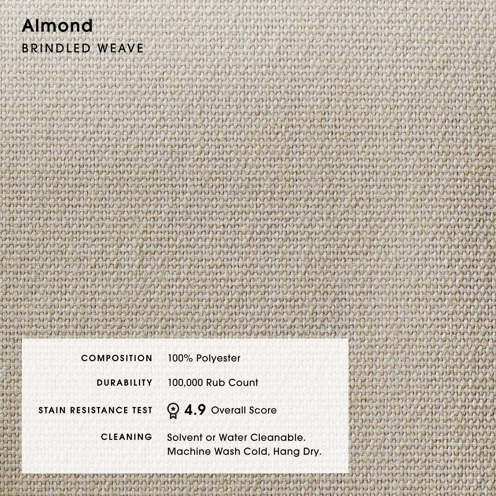 Modular Bondi Latte 2-Seater Sofa in Almond | Classic Blend 4