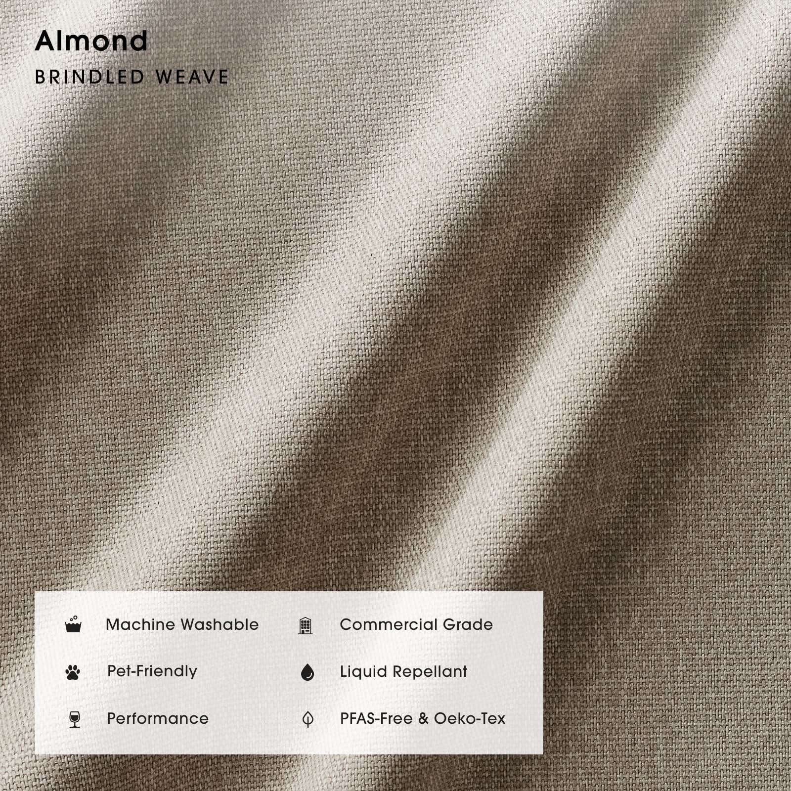 Square Accent Pillow 16 x 16 | Almond 3