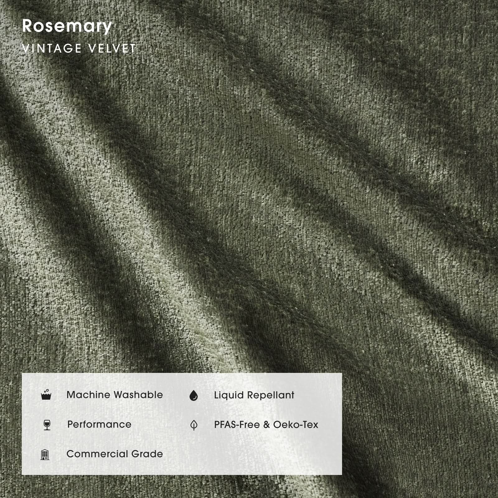 Modular Bondi Latte 3-Seater Daybed Sofa Sectional in Rosemary | Classic Blend 3